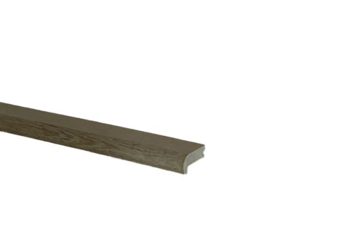 Solid Oak Round Stair Nosing Double White 25mm By 60mm By 900mm -Wooden Flooring Elegant Shop round double white 1