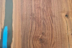 Bog Oak Dining Room Table Top Live Edge Hardwax Oiled (with Resin) 35mm By 930mm By 2600mm -Wooden Flooring Elegant Shop tb008 5