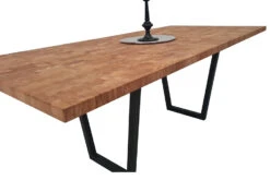 End Grain Oak Dining Table Top 40mm By 1000mm By 2000mm