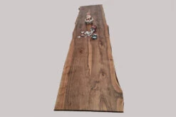 European Walnut Dining Room Table Top LiVe Edge UV Lacquered (with Resin) 38mm By 900mm By 4090mm -Wooden Flooring Elegant Shop tb037