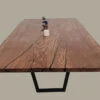 European Oak Dining Room Table Top LiVe Edge UV Lacquered (with Resin) 35mm By 1060mm By 2470mm 1 European Oak Dining Room Table Top LiVe Edge UV Lacquered (with Resin) 35mm By 1060mm By 2470mm -Wooden Flooring Elegant Shop tb072 1